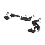 Load image into Gallery viewer, MBRP 16-19 Chevrolet Camaro V6 2.5in BLK NPP Dual Axle Back Exhaust w/ 4in Quad Dual Wall Tips
