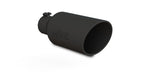 Load image into Gallery viewer, MBRP Universal Exhaust Tip 7in O.D. Rolled End 4in Inlet 18in Length - Black
