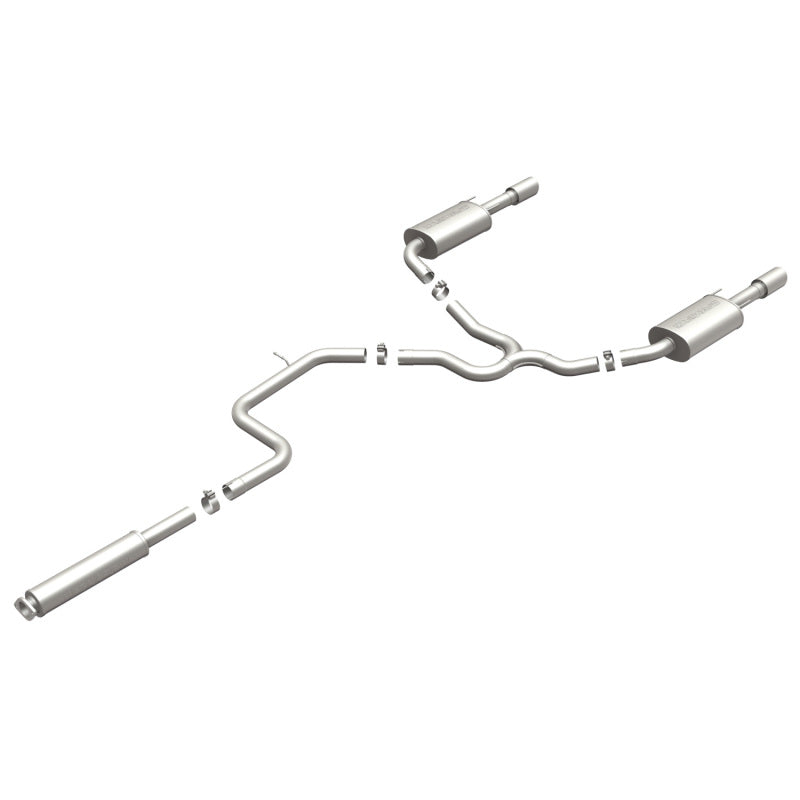 MagnaFlow 00-05 Chevy Impala/Monte Carlo V6 3.4L/3.8L Dual Rear Exit Stainless Cat-Back Perf Exhaust