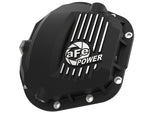 Load image into Gallery viewer, aFe Pro Series Dana 60 Front Differential Cover Black w/ Machined Fins 17-20 Ford Trucks (Dana 60)
