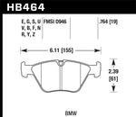 Load image into Gallery viewer, Hawk 01-06 BMW 330Ci / 01-05 330i/330Xi / 01-06 M3 Blue 9012 Front Race Brake Pads
