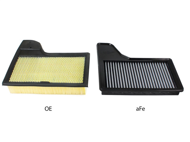 aFe MagnumFLOW OEM Replacement Air Filter PRO Dry S 2015 Ford Mustang L4 / V6 / V8