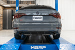 Load image into Gallery viewer, MBRP 19-21 VW Jetta GLI T304 SS 3in Cat-Back Dual Split Rear Exit Exhaust - Carbon Fiber Tips
