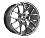 Load image into Gallery viewer, Enkei Raijin 18x8 45mm Offset 5x114.3 Bolt Pattern 72.6 Bore Dia Hyper Silver Wheel
