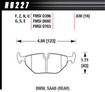 Load image into Gallery viewer, Hawk 95-99 BMW M3 E36 Performance Ceramic Street Rear Brake Pads
