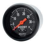 Load image into Gallery viewer, Autometer Z Series 52mm 0-35 PSI Mechanical Boost Gauge
