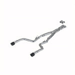 Load image into Gallery viewer, MBRP 17-21 Charger 5.7/6.1/6.4L 3in Dual Rear Exit SS Catback Exhaust w/ Carbon Fiber Tips
