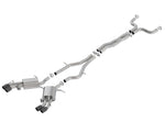 Load image into Gallery viewer, Borla 16-18 Cadillac CTS-V 6.2L V8 2.75in Diameter S Type Catback Exhaust w/ Valves Black Chrome Tip
